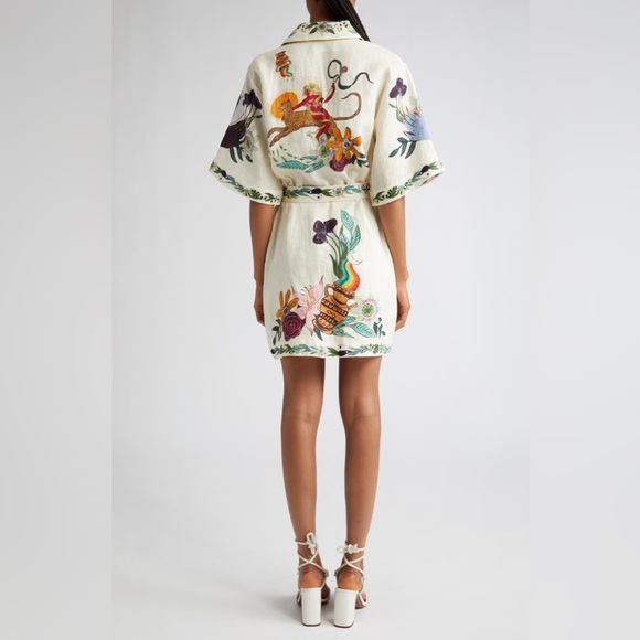 Host Pick x2  White Dragon  mini shirt dress - Picture 10 of 13